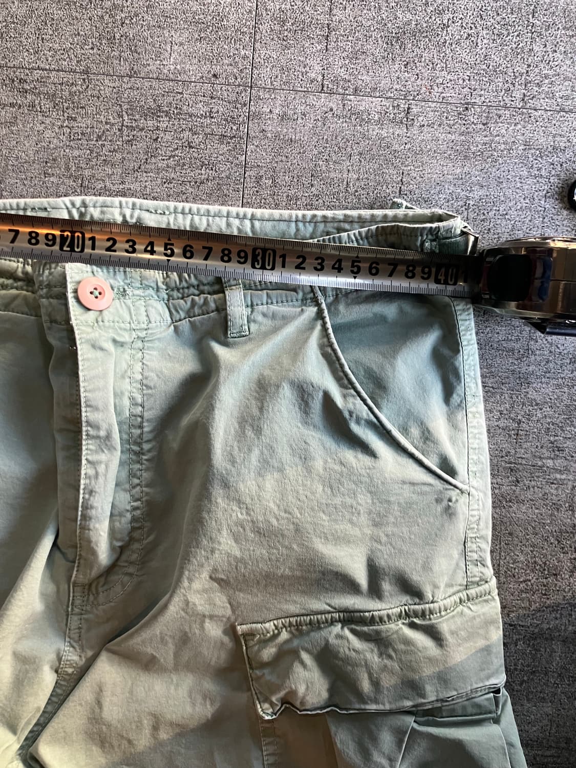 일본빈티지 올드스쿨아메카지 버클 워시드 카고팬츠 상품이미지2