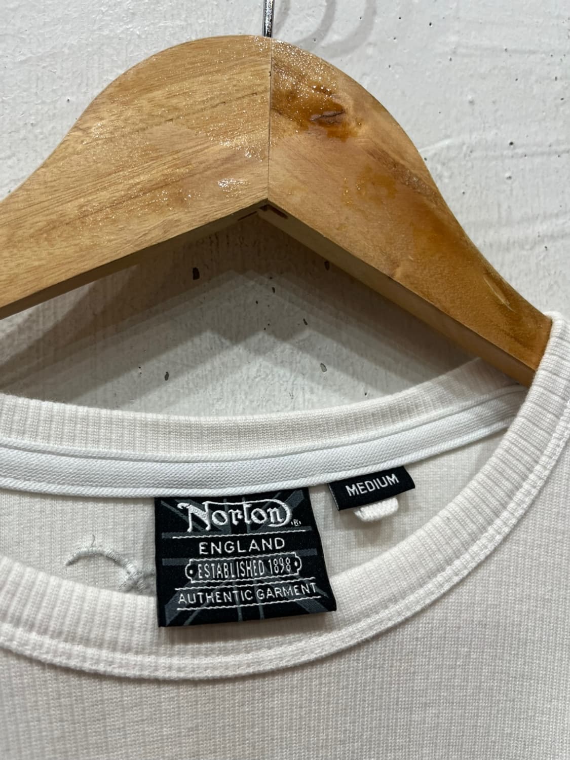 NORTON 모터사이클 골지 롱슬리브 우먼즈 상품이미지5