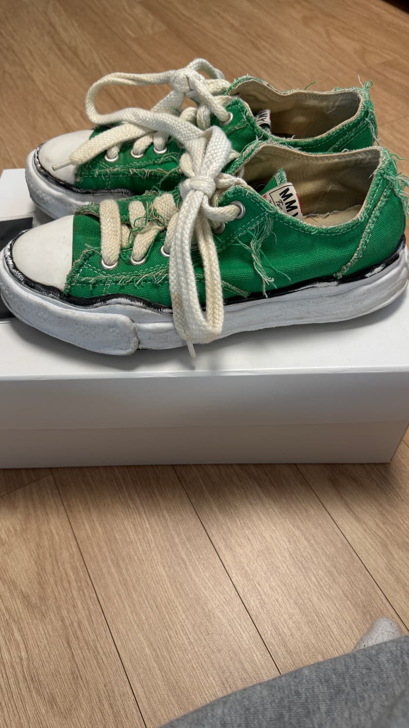 메종 미하라 야스히로 피터슨 그린 40사이즈 상품이미지4