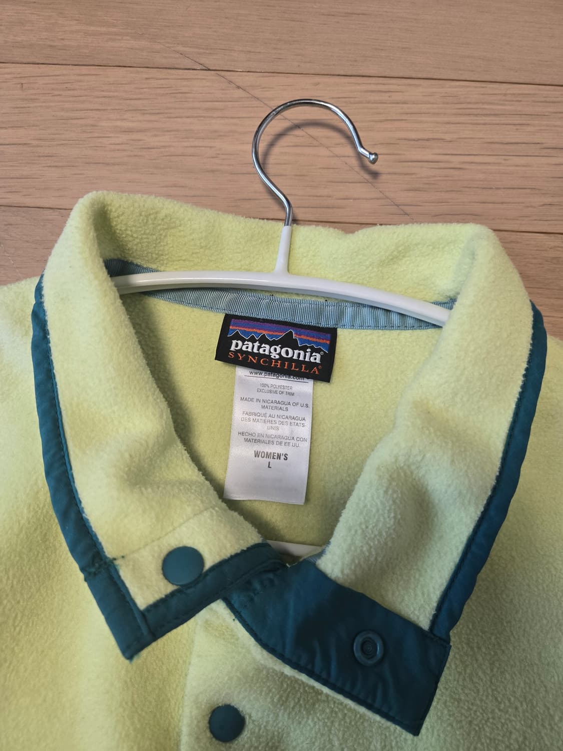 파타고니아 신칠라 라임 연두 L 상품이미지5