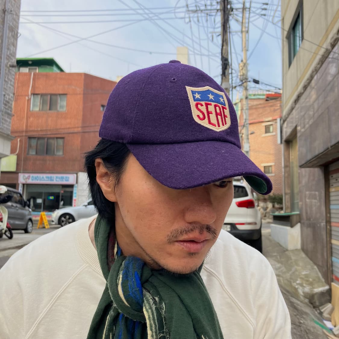 세타가야 베이스 울 베이스볼 캡 OS 상품이미지2