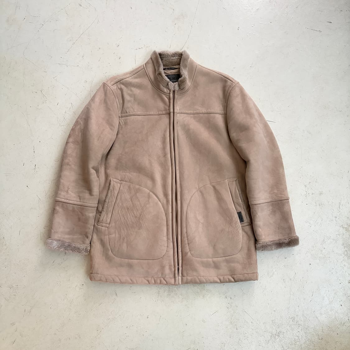 간사이 야마모토 Body Max 시어링 자켓 M 상품이미지1