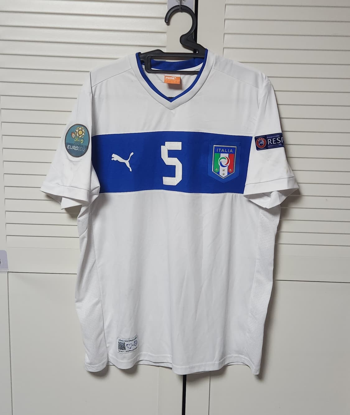 12-13 이탈리아 어웨이 국대 유니폼 반팔 유니폼 푸마 상품이미지1