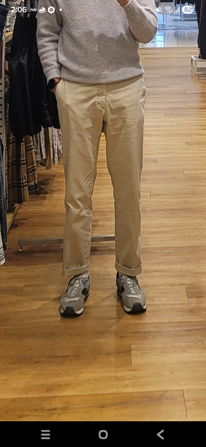 라이즈앤빌로우 265 스트레이트핏 치노 33사이즈 상품이미지6