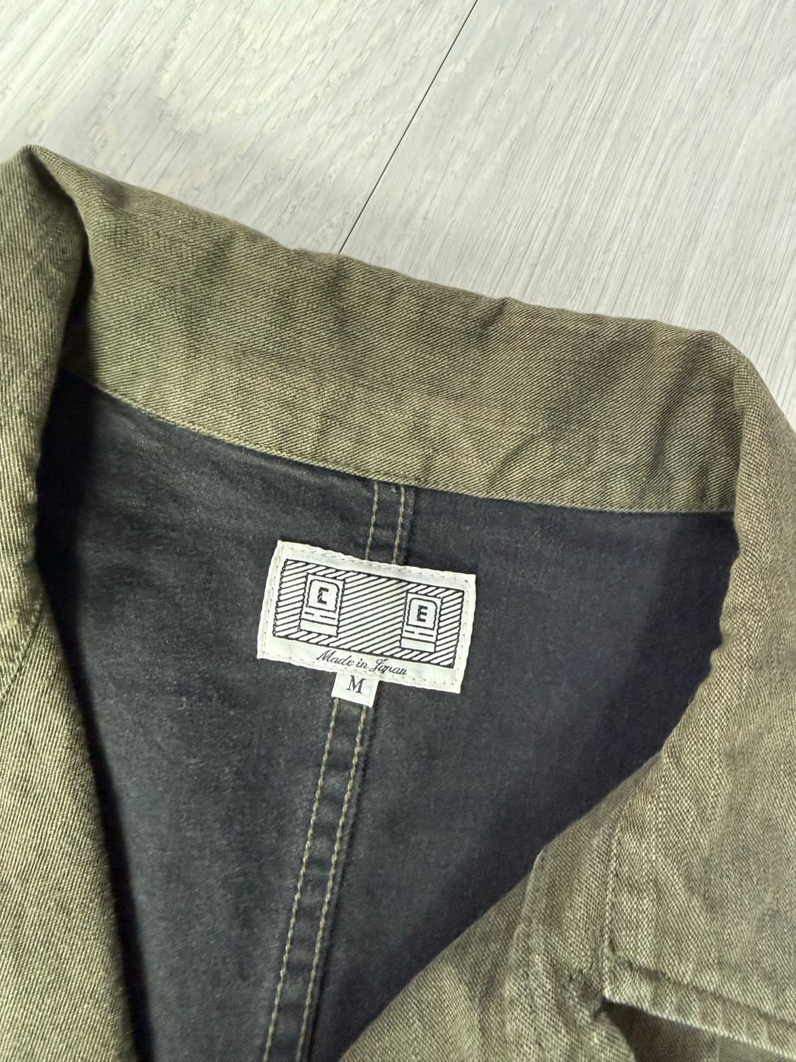 (M)카브엠트 chmr bdu 백사틴 자켓 카키 상품이미지6