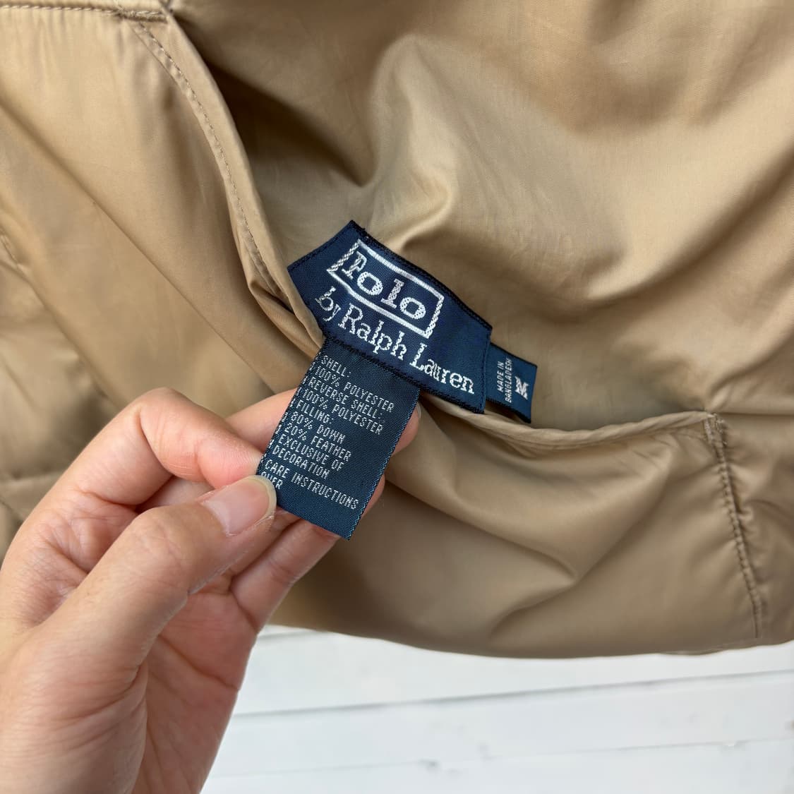 Polo 폴로 리버시블 양면 패딩 조끼 상품이미지9