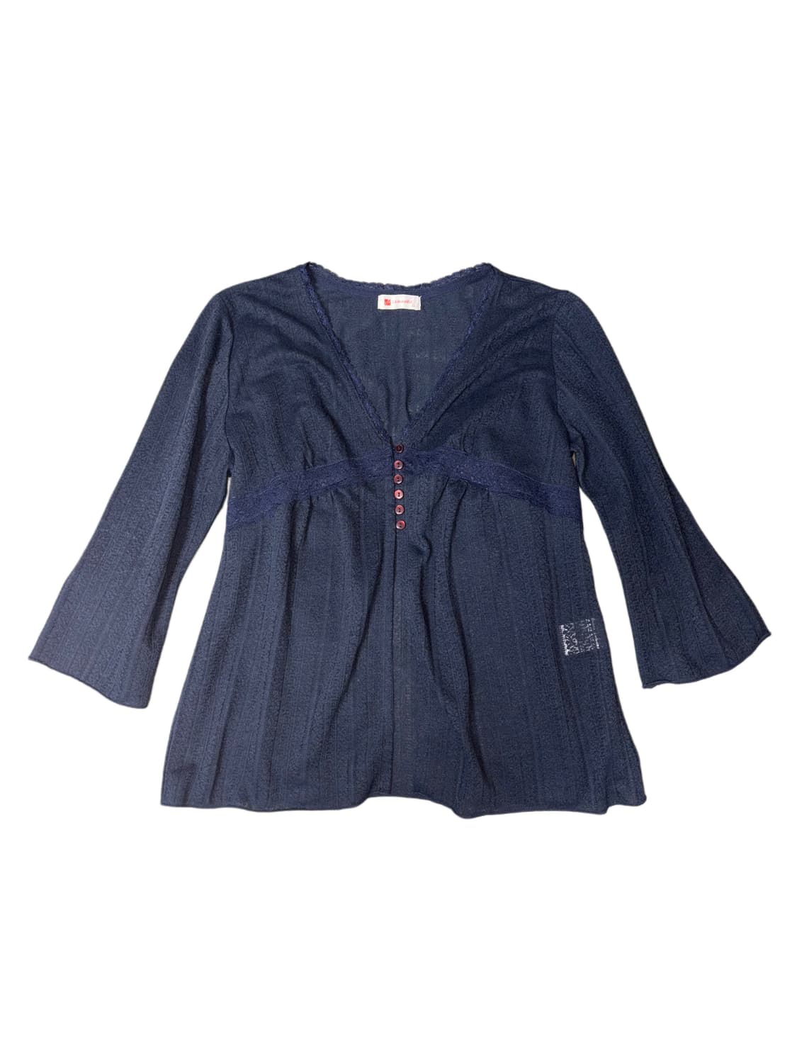 모리걸, 에스닉 엠파이어 웨이스트 블라우스 상품이미지1