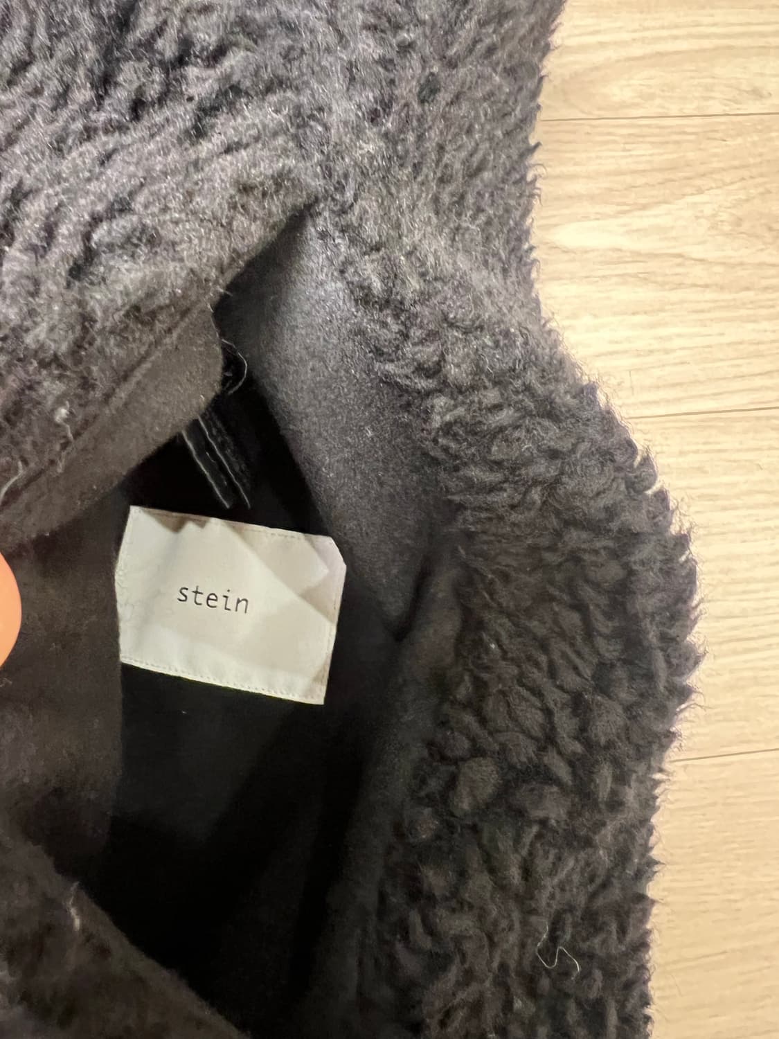 슈타인 stein / 울 보아 리버시블 베스트 / M 상품이미지7