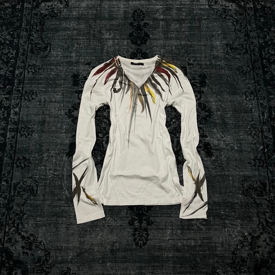14th addiction feather printing cut sew 상품이미지1
