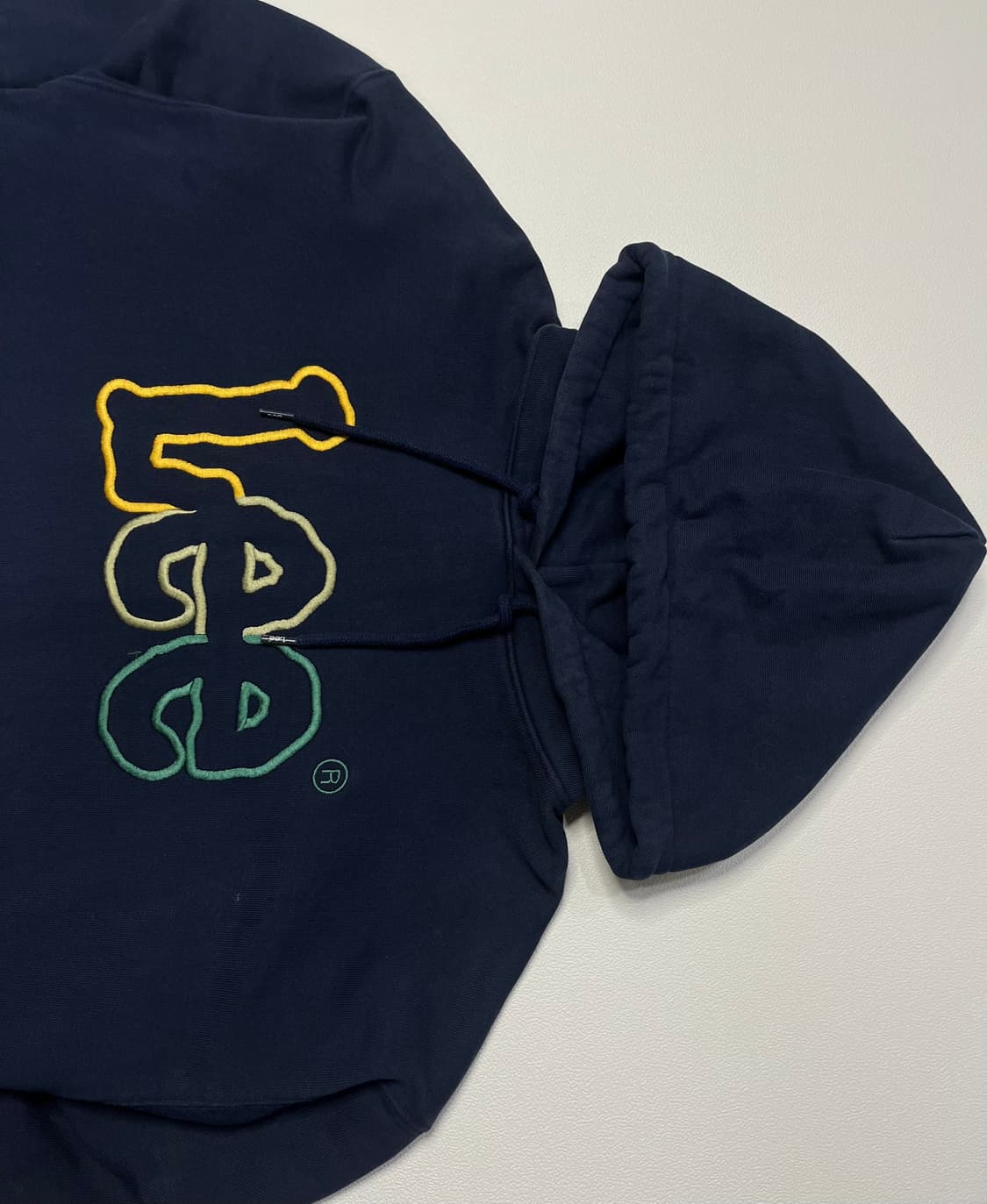 Lee 빈티지 로고 네이비 후드티 상품이미지2