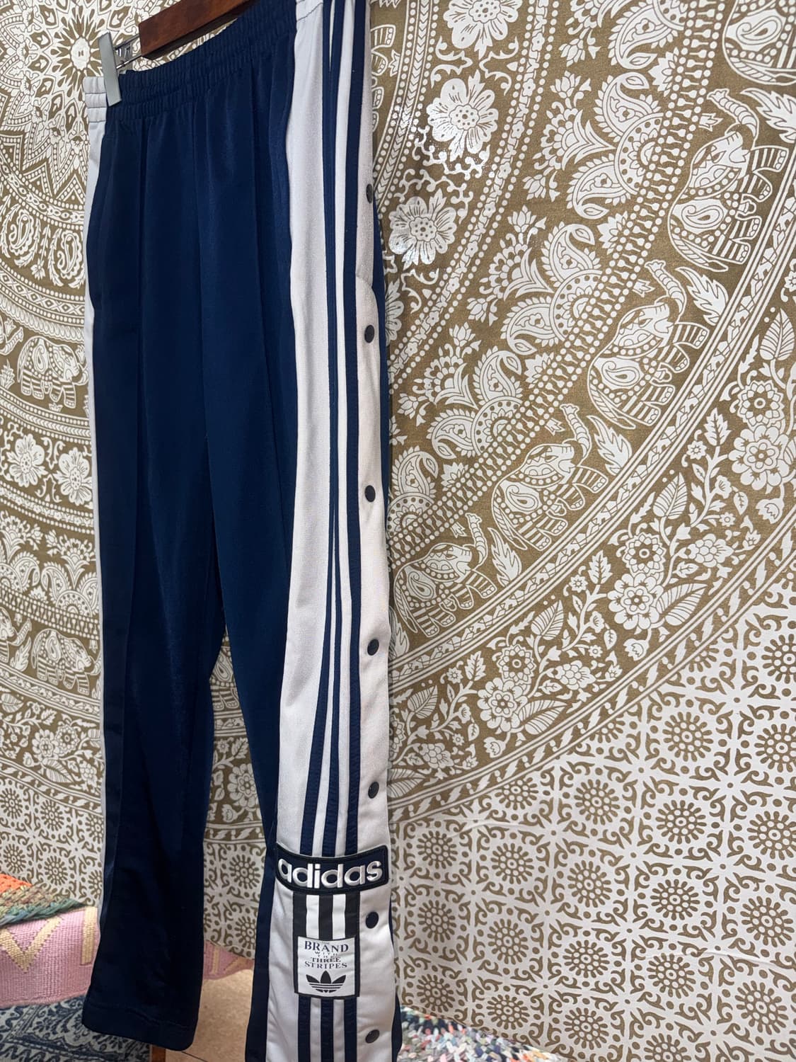 아디다스 밴딩 네이비 트랙팬츠  상품이미지4