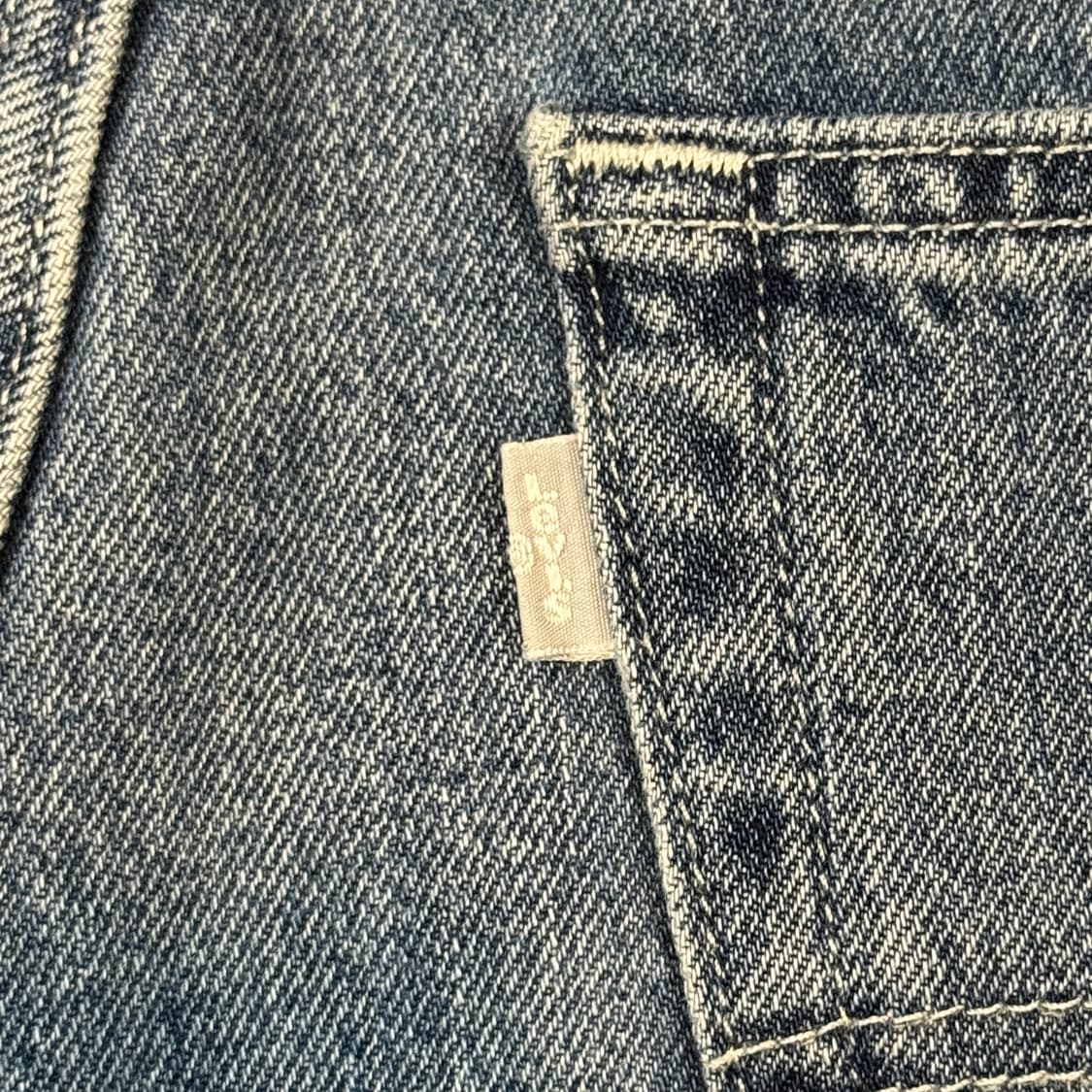 32inch) 리바이스 실버탭 데님 반바지 상품이미지4