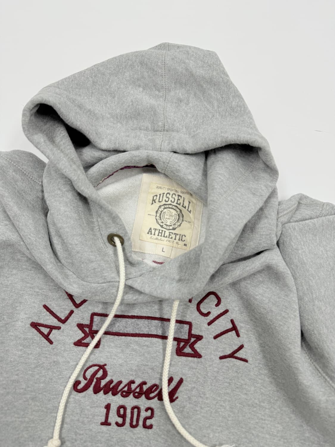 러셀 애슬레틱 빈티지 크롭 후디 상품이미지4