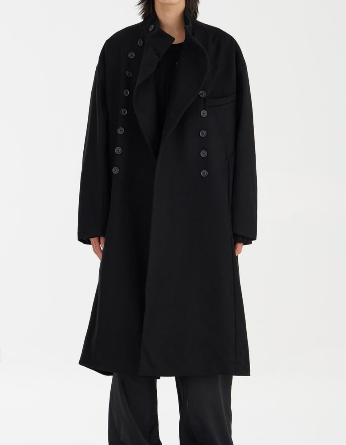 PROFESSOR.E   E Fencing Coat - Black 상품이미지3
