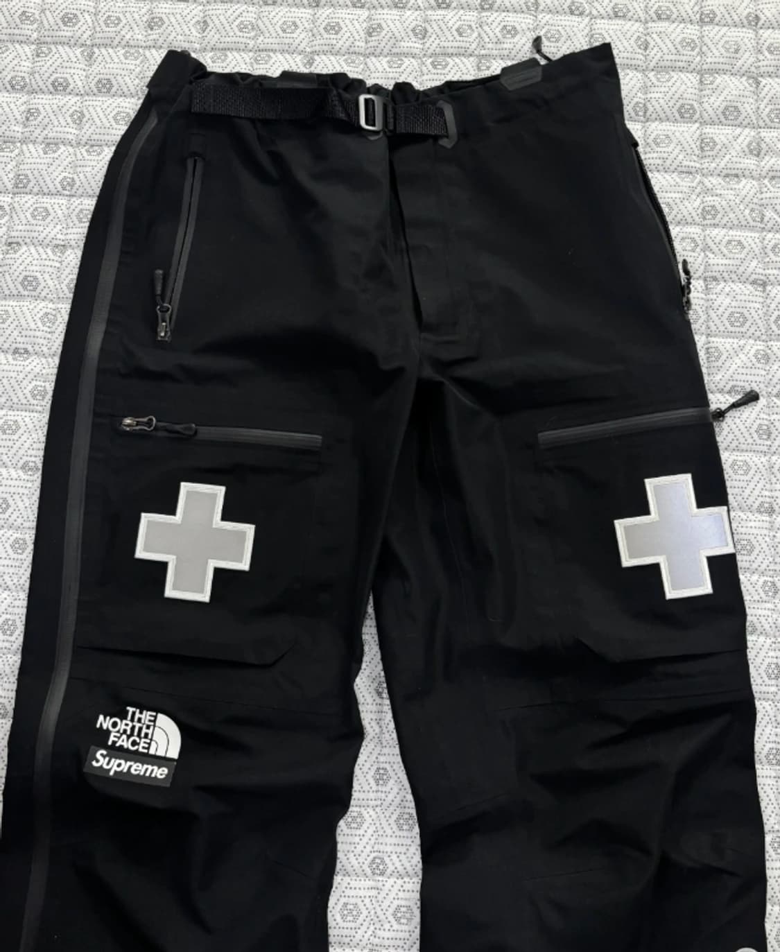 슈프림 x 노스페이스 레스큐 팬츠 블랙 M 상품이미지3