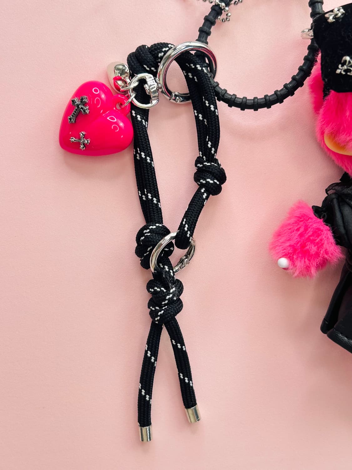 (71)정품몬치치💕크롬힙걸 커스텀키링 상품이미지4