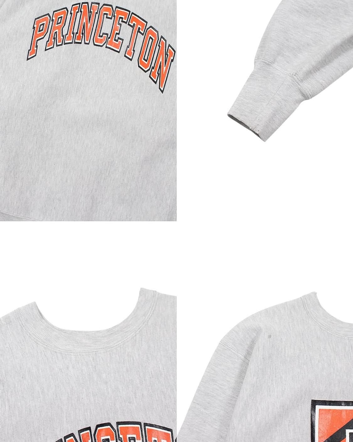 1990s USA 챔피온 리버스위브 스웻셔츠 프린스턴 빈티지 미국제 상품이미지7