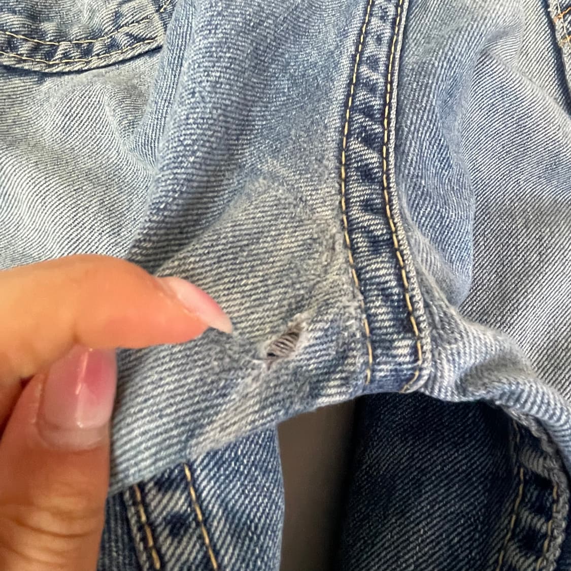 (34) 리바이스 902 빈티지 샌치백 워싱 데님 팬츠 상품이미지9