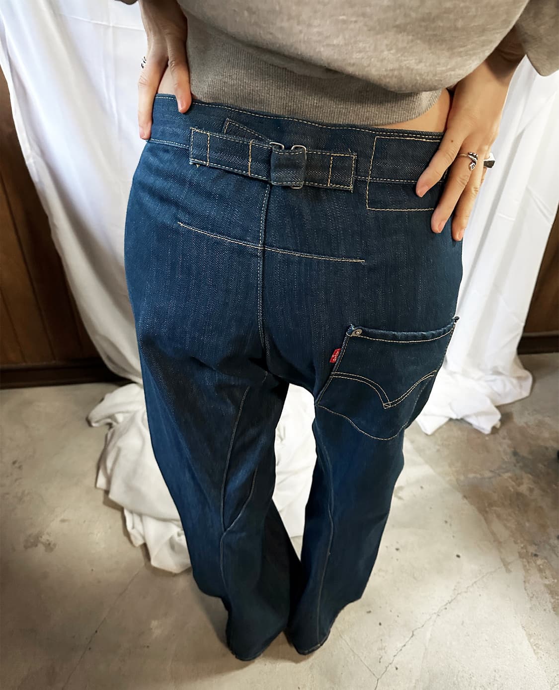 LEVI'S engineered loose blue jeans w30 상품이미지1