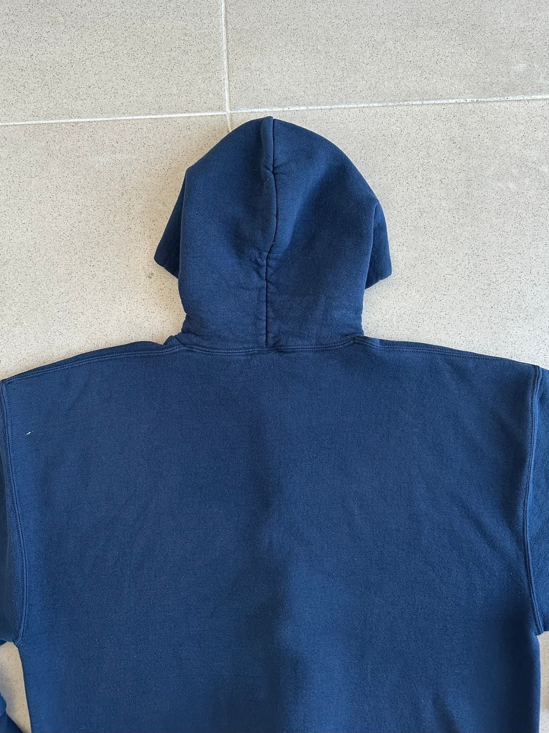 90s 빈티지 러셀 후드집업 네이비 XL 상품이미지5