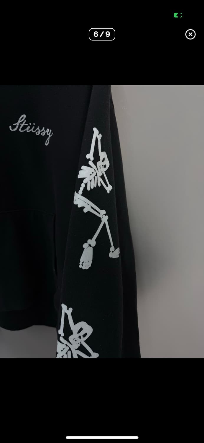 스투시 파라다이스 로스트 빅로고 후드티 A3552 상품이미지5