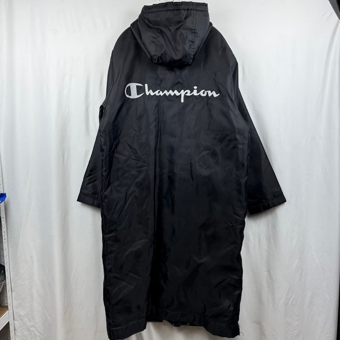 (L) 챔피온 올드스쿨 백로고 양털 돕바 블랙 상품이미지8