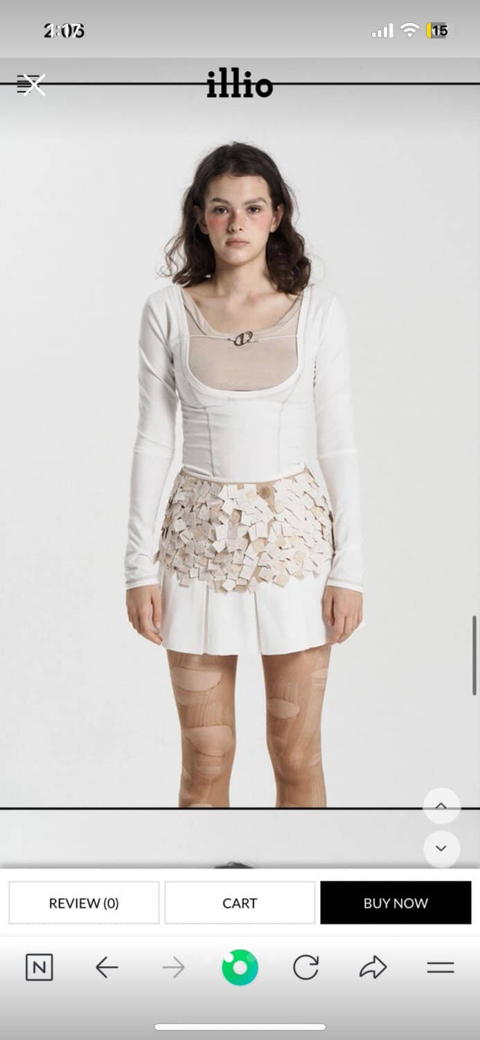 (새상품) 일리오 브랜드 symbol top 상품이미지2