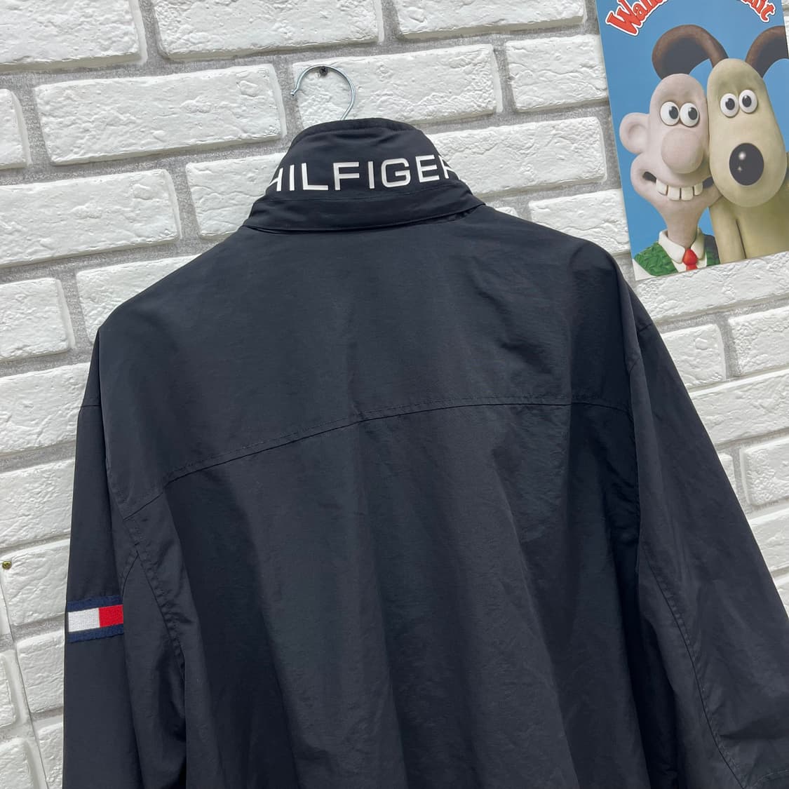 타미힐피거 블랙 바람막이 자켓-2XL 110 상품이미지6