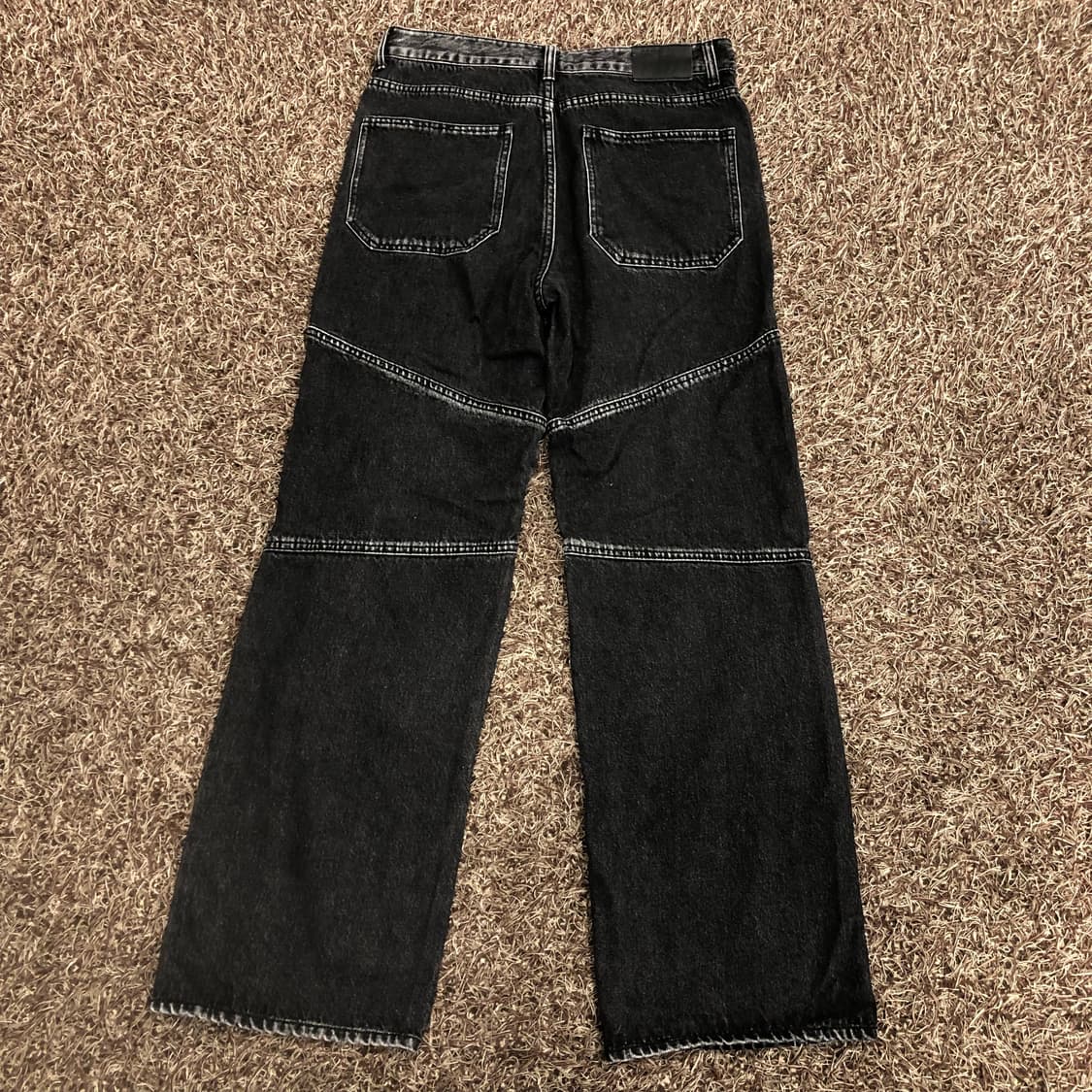 메종미네드 포인티드 와이드 데님 팬츠 상품이미지3