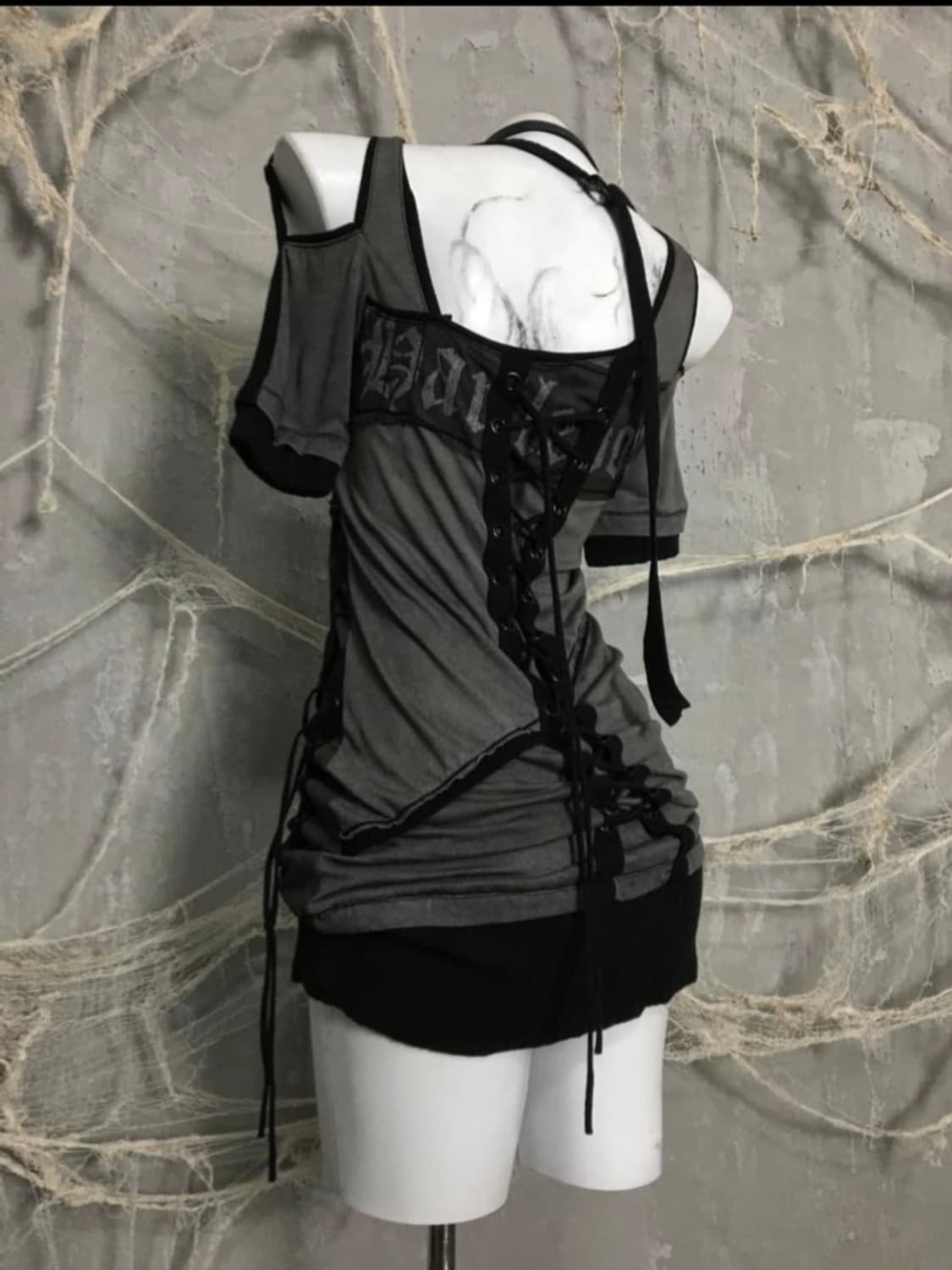 샐비지 00s 그런지 펑크 원피스 상품이미지3