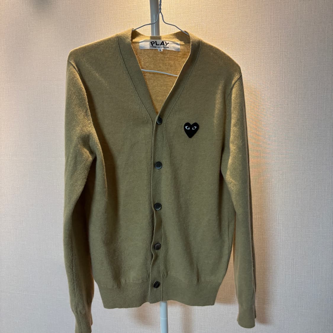 [실착 세번] 꼼데가르송 가디건 S 95 상품이미지1