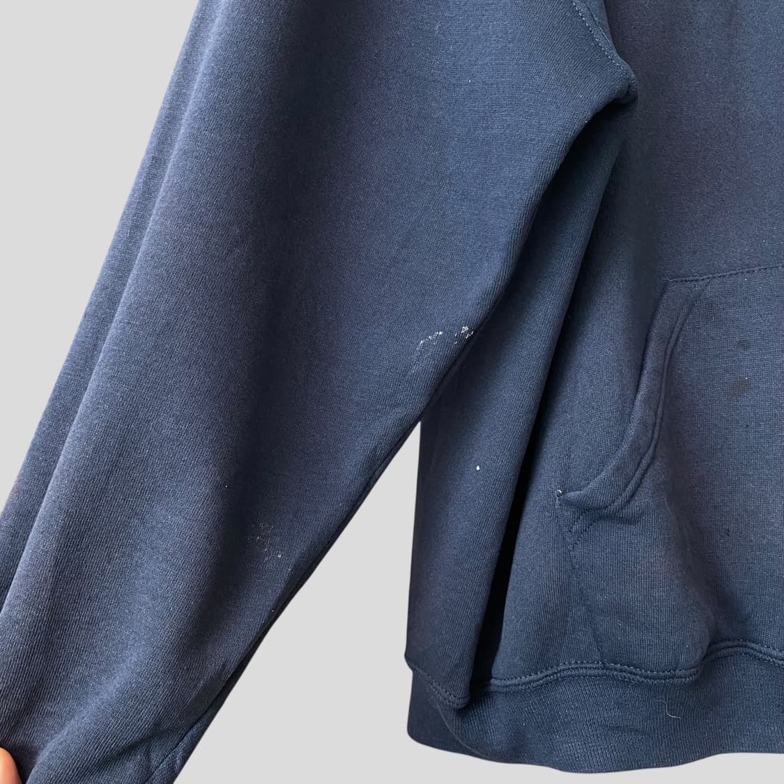 (XL)빈티지 러셀 블랭크 스웨트 후드집업 상품이미지7