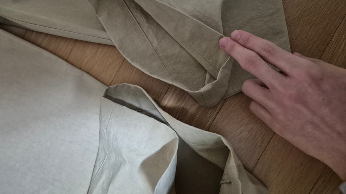 다이브인 베른원턱치노팬츠 베이지 1사이즈 상품이미지7