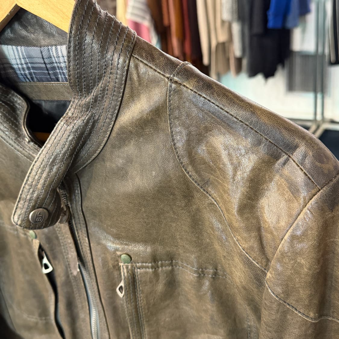 [100] 시리즈 램스킨 양가죽자켓 상품이미지3