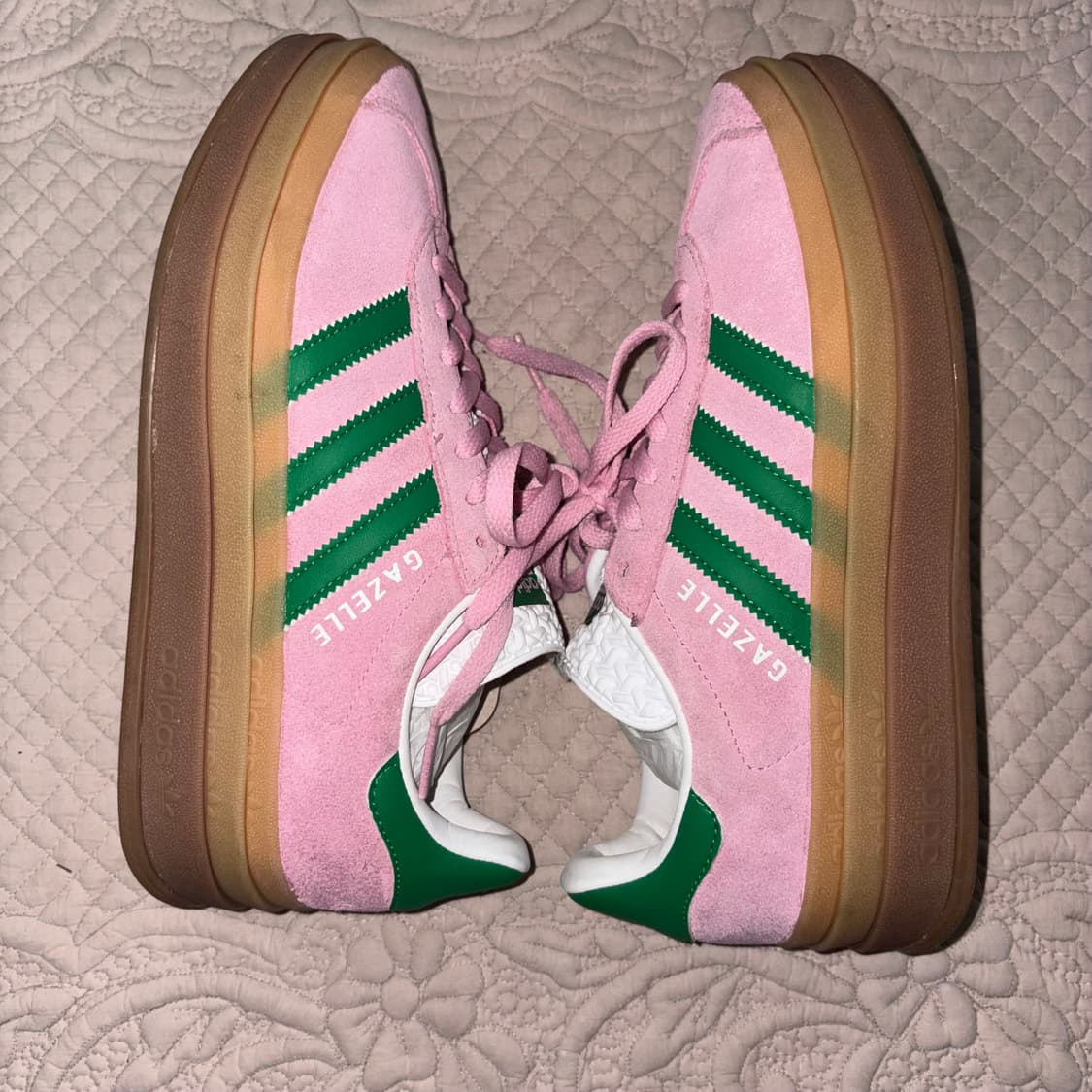 아디다스 가젤 볼드 트루 핑크 그린 상품이미지3