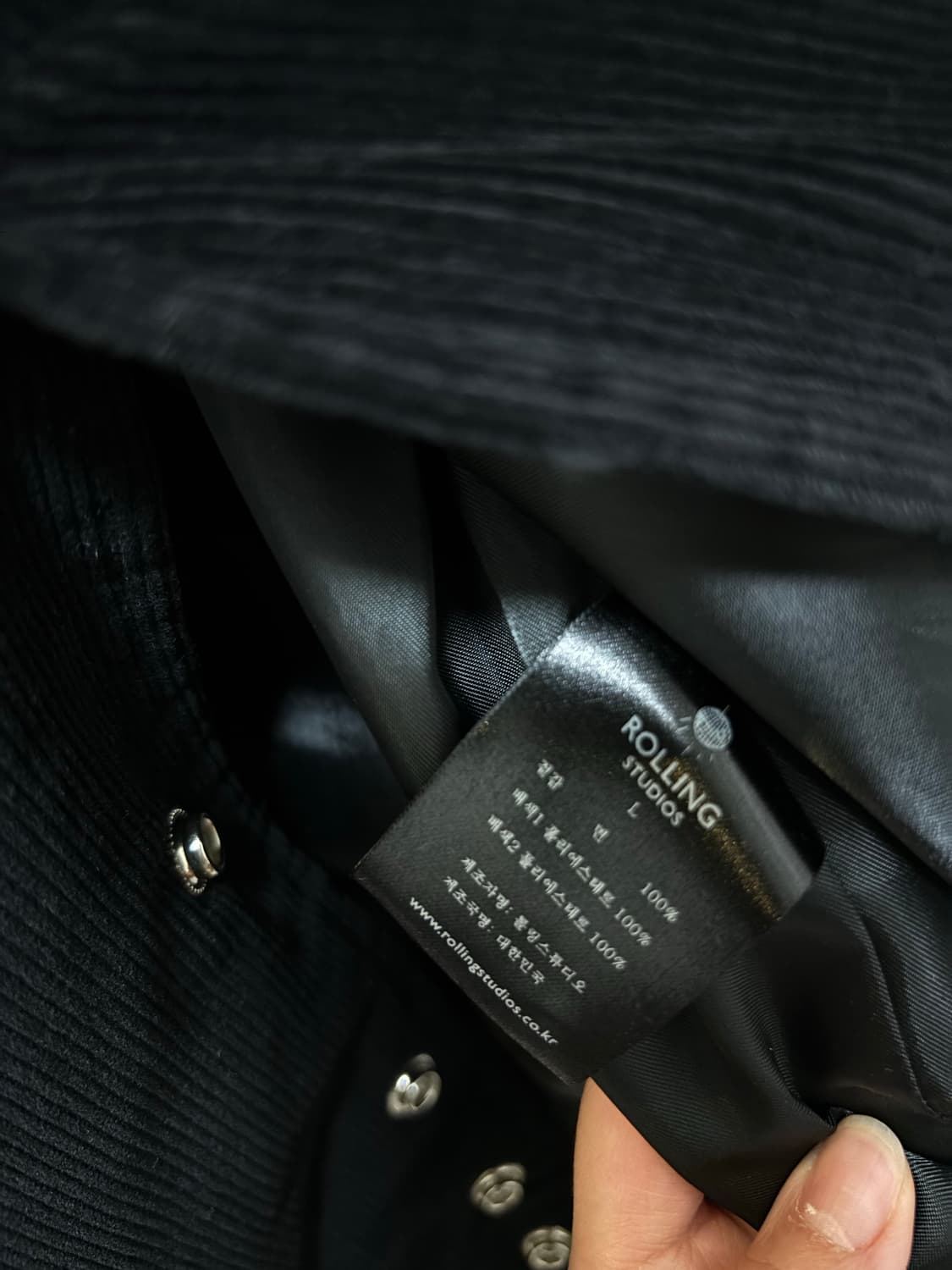 롤링스튜디오 바시티 자켓 남녀공용 L 상품이미지8