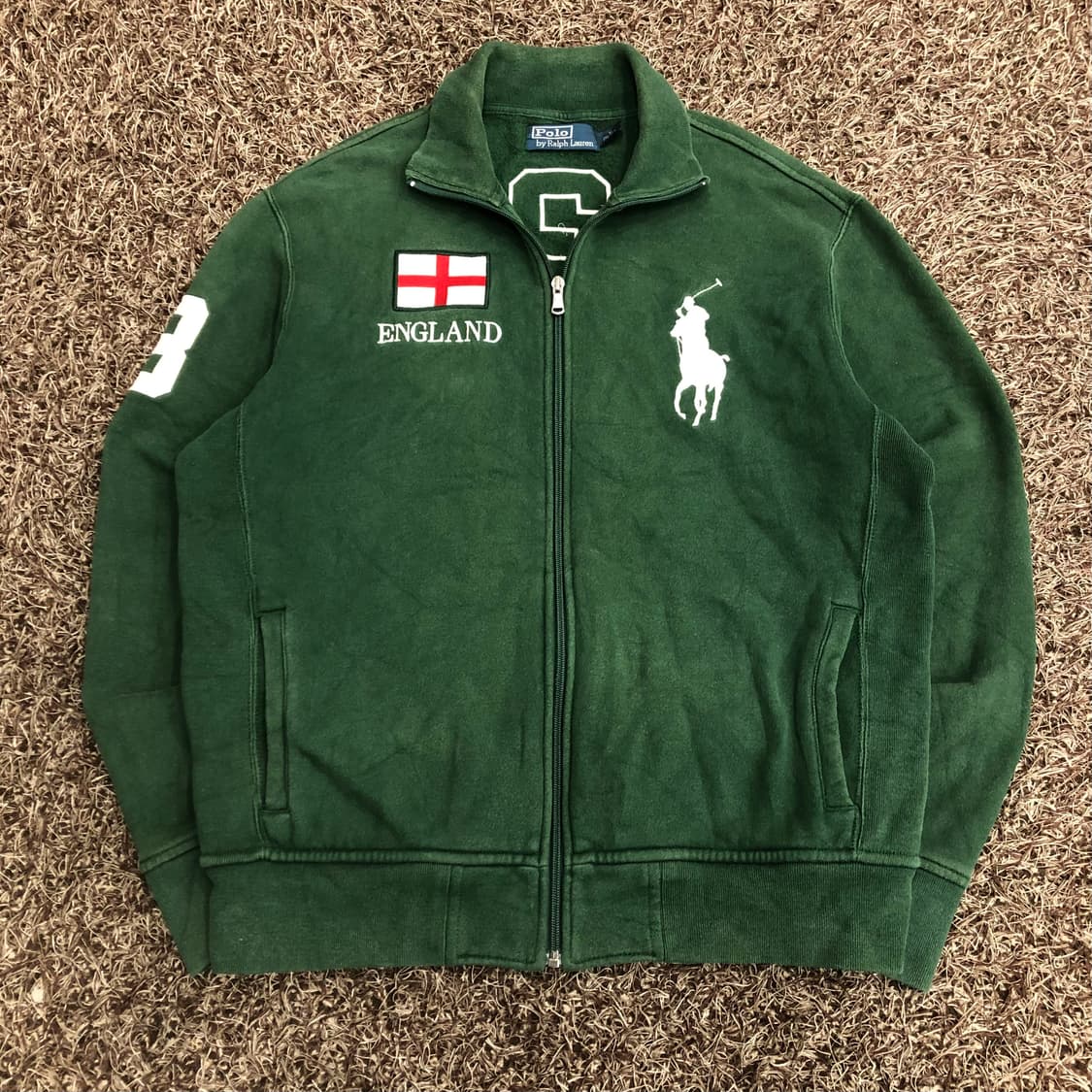폴로 랄프로렌 빅포니 잉글랜드 코튼 집업 자켓 상품이미지1