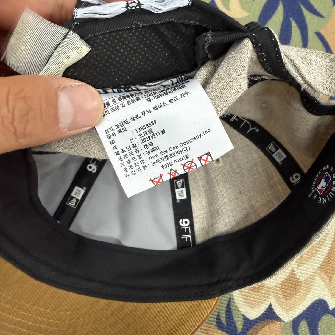 (S-M)뉴에라 New era 뉴욕메츠 투톤 볼캡 상품이미지6