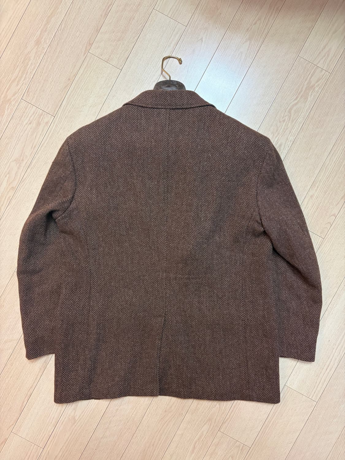 RRL 브라운헤링본 스포츠코트 L 사이즈 판매합니다 상품이미지3