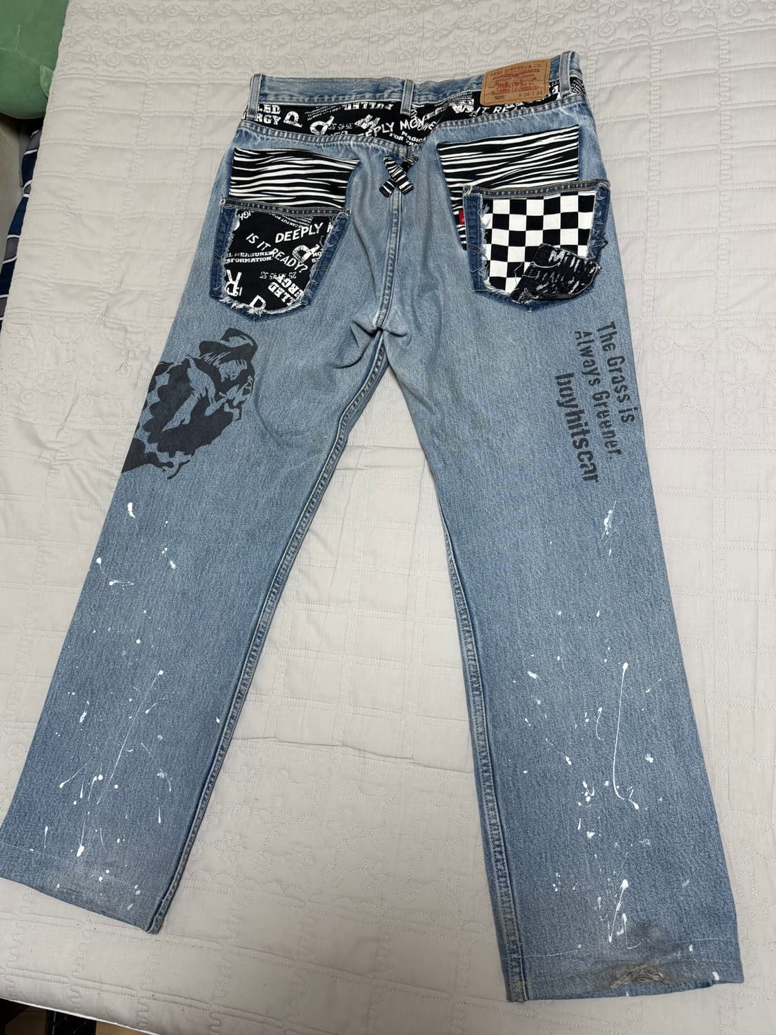 리바이스 505 커스텀 팬츠 상품이미지2