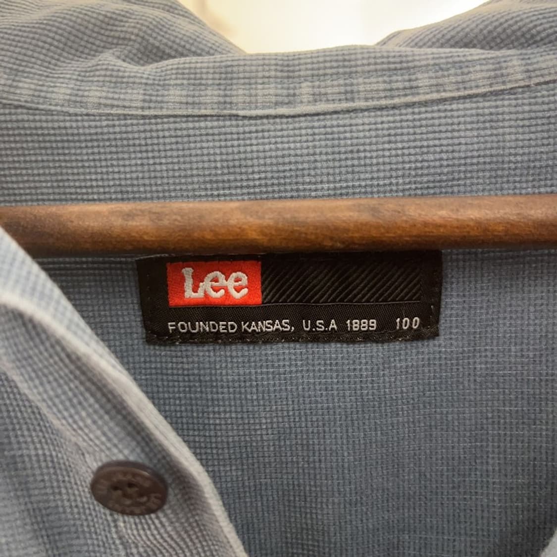 LEE 빈티지 레트로 USA 웨스턴 포켓 셔츠 100 C08089 상품이미지5