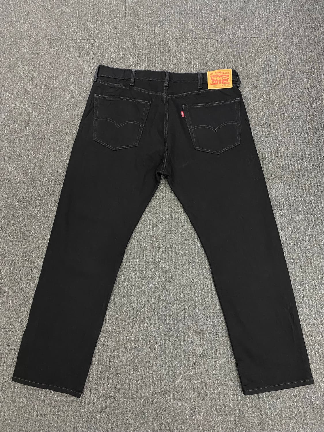 Levis 리바이스 505 흑청 데님팬츠 상품이미지5