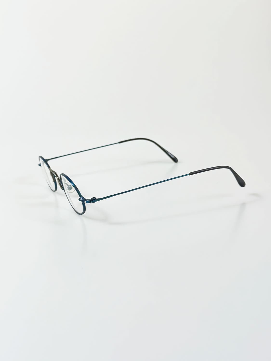 90s VISTAN 투톤 슬림 오벌 와이어 빈티지 안경 상품이미지3