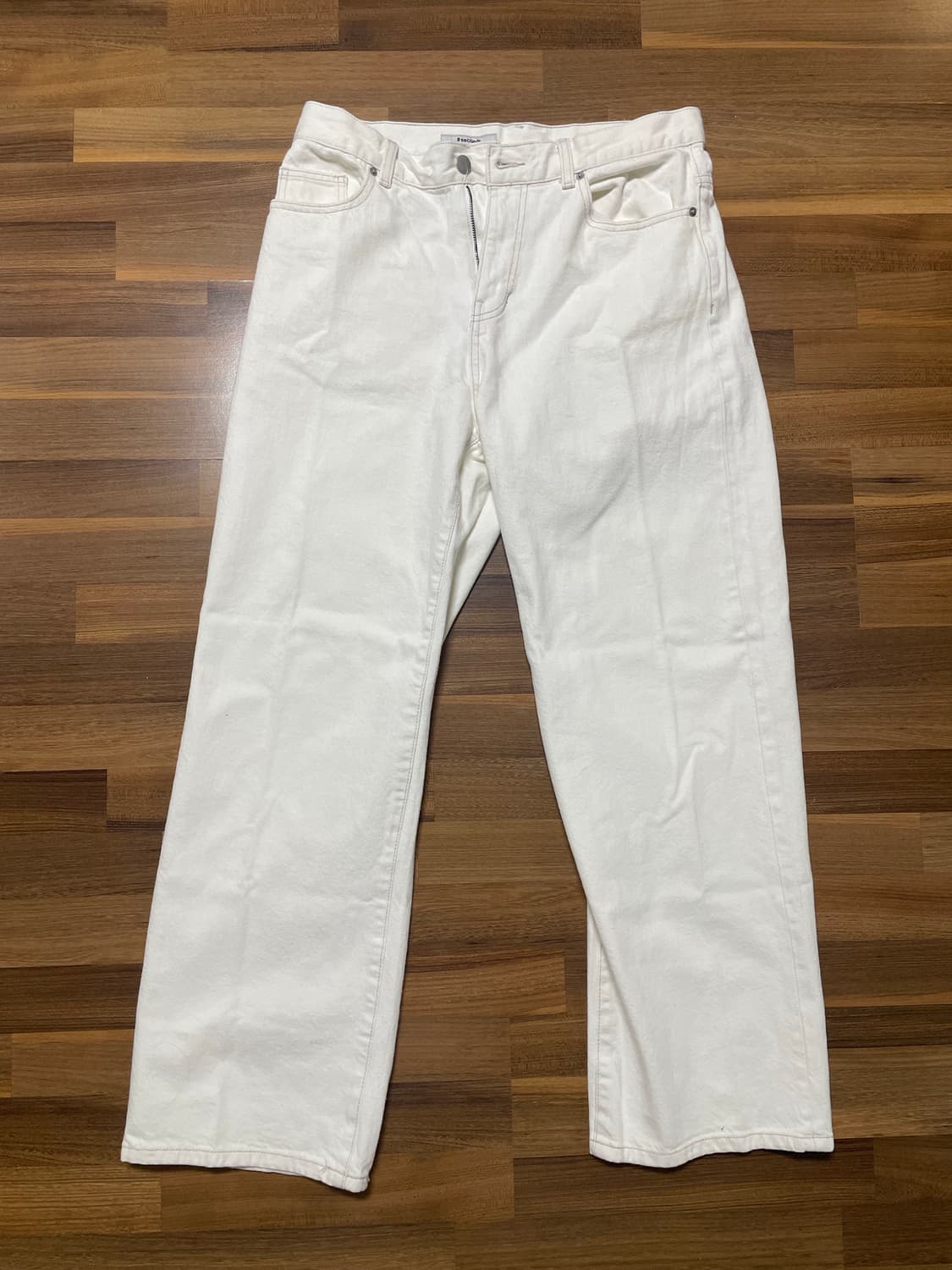 에잇세컨즈 와이드 아이보리 팬츠 상품이미지1