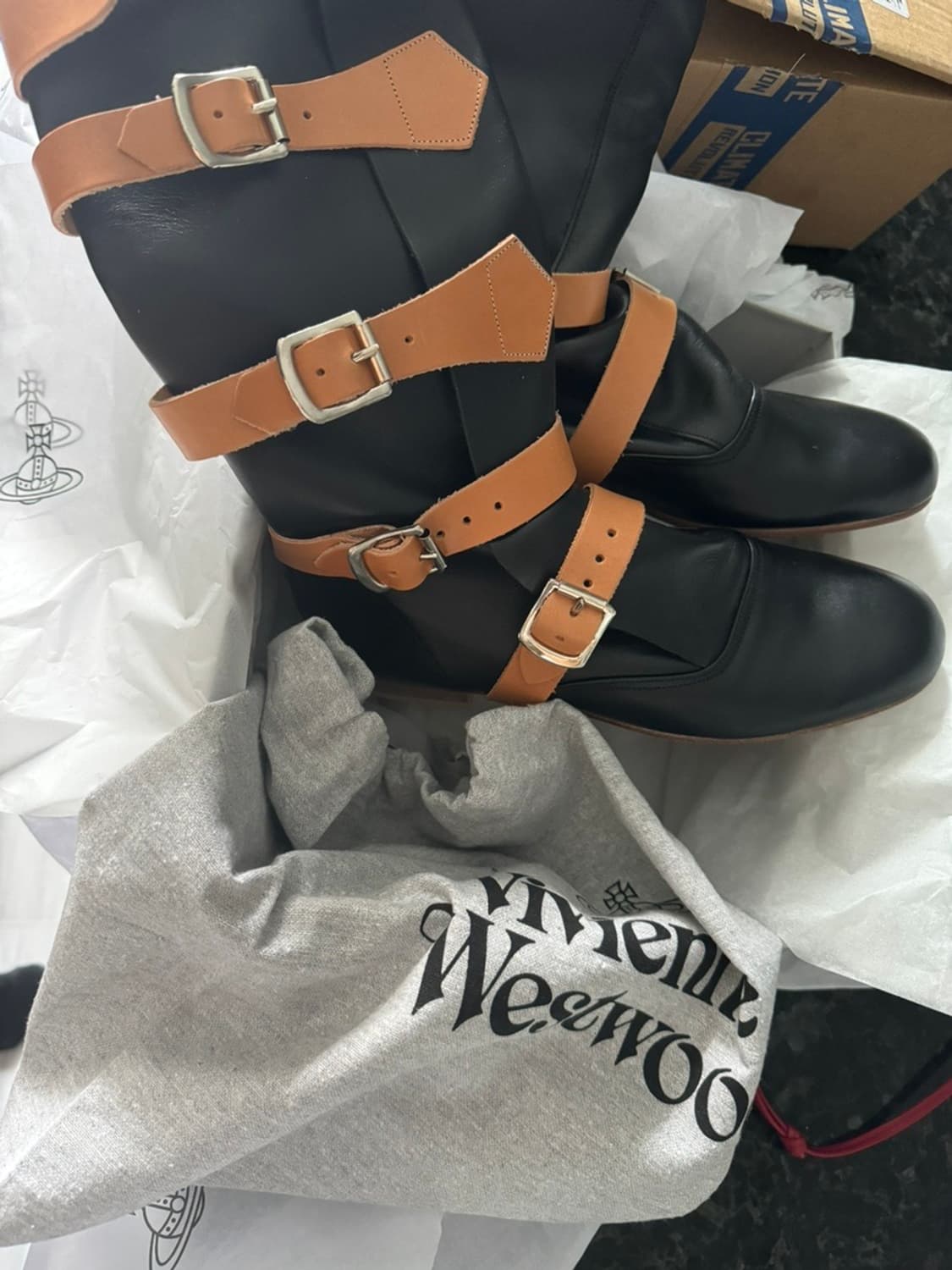 비비안 웨스트우드 파이렛 부츠 pirate 파일럿 상품이미지1