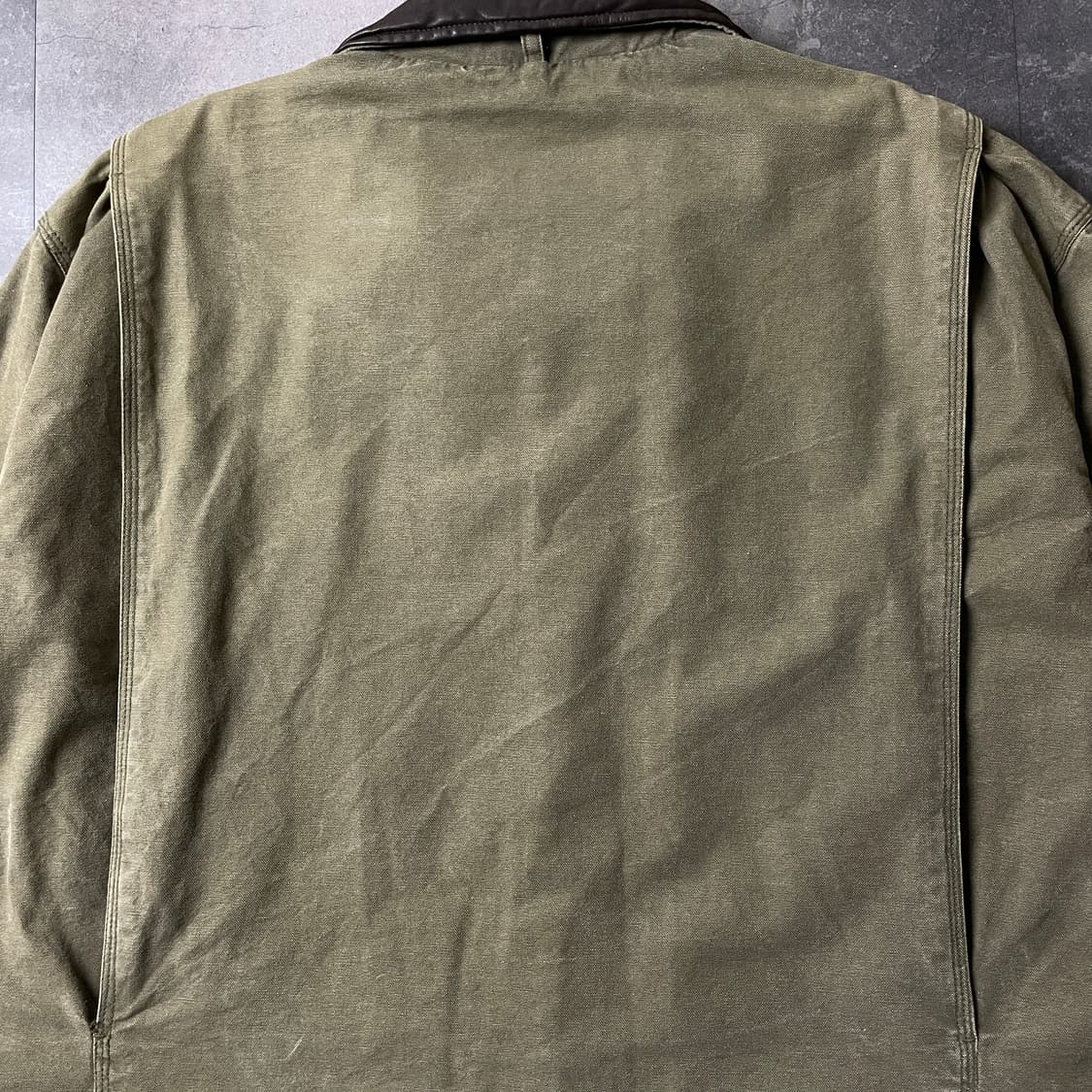 J.CREW 90s 제이크루 빈티지 카키 코튼 헌팅 자켓 A00690 상품이미지8