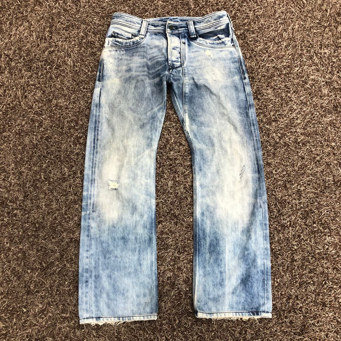 디젤 Timmen 디스 워싱 데님 팬츠 상품이미지1