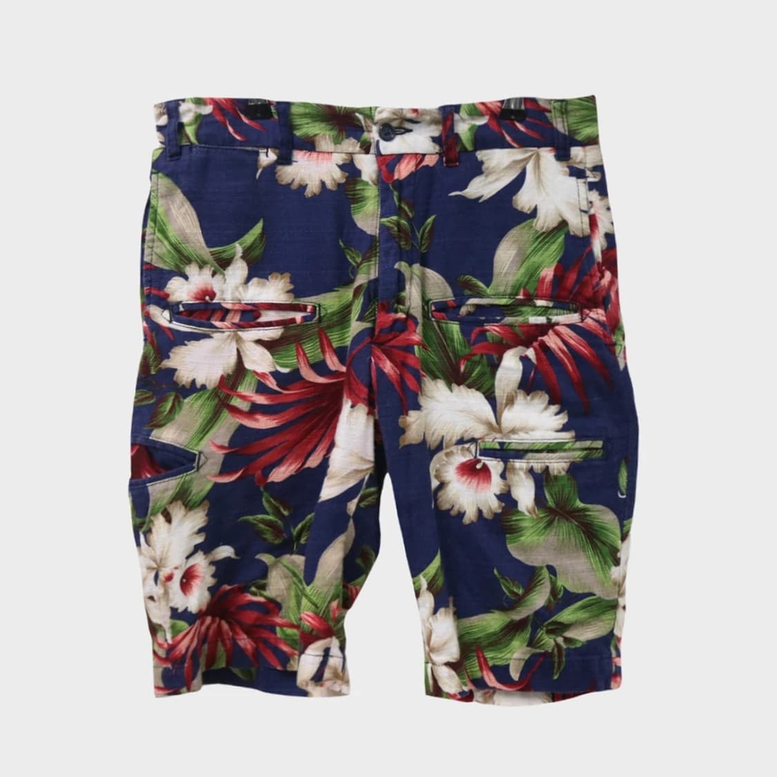 ENGINEERED GARMENTS 플라워 반팬츠 66938 상품이미지1