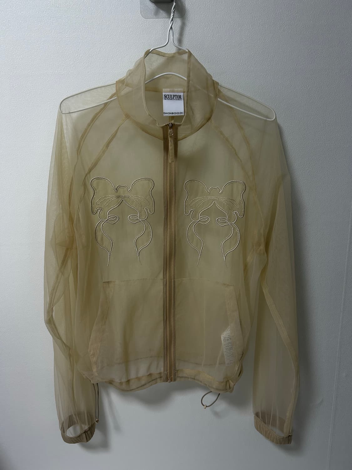 스컬프터 Mesh Sheer Zip-Up Jacket Skin 상품이미지2