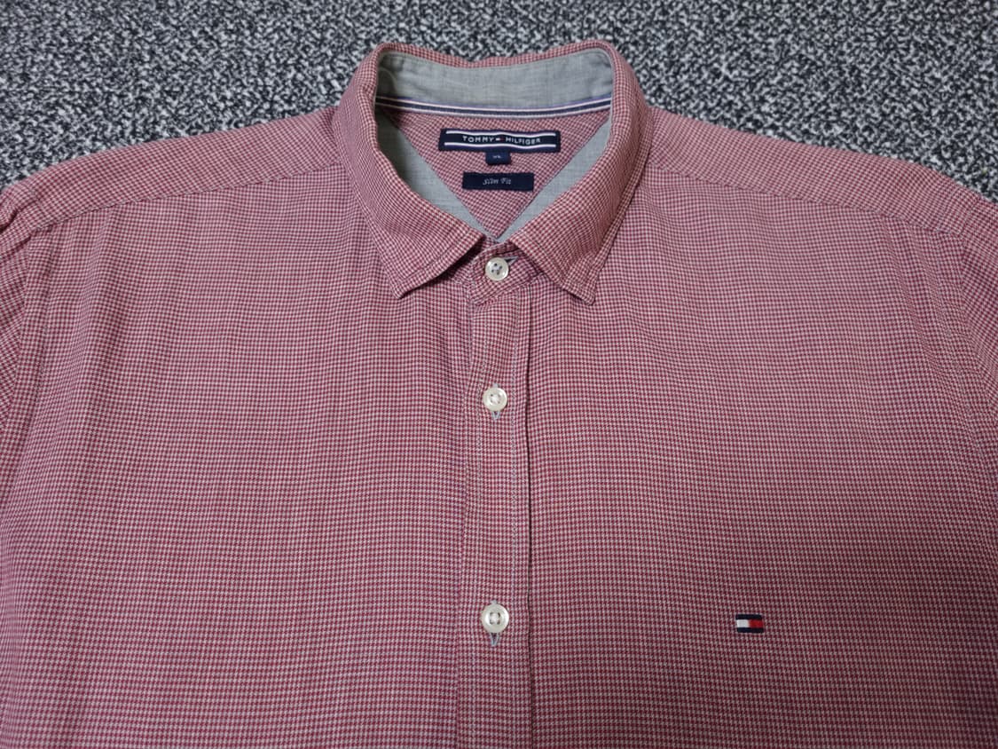 [무료배송][105]타미힐피거 남성용 체크 셔츠 남방 상품이미지5